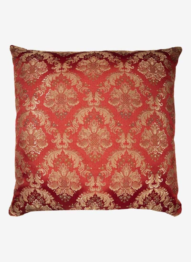 Verona Red Damask Cushion (2 pieces)